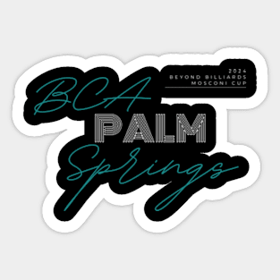 BCA Palm Springs 3 Sticker